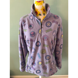 Women's Amazon Essentials Marvel Fleece Purple XL